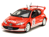 1/43 Peugeot 206 WRC - Rally Monte Carlo 2003/ R. Burns